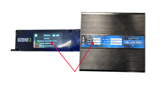 O-Zone Box - Site ID